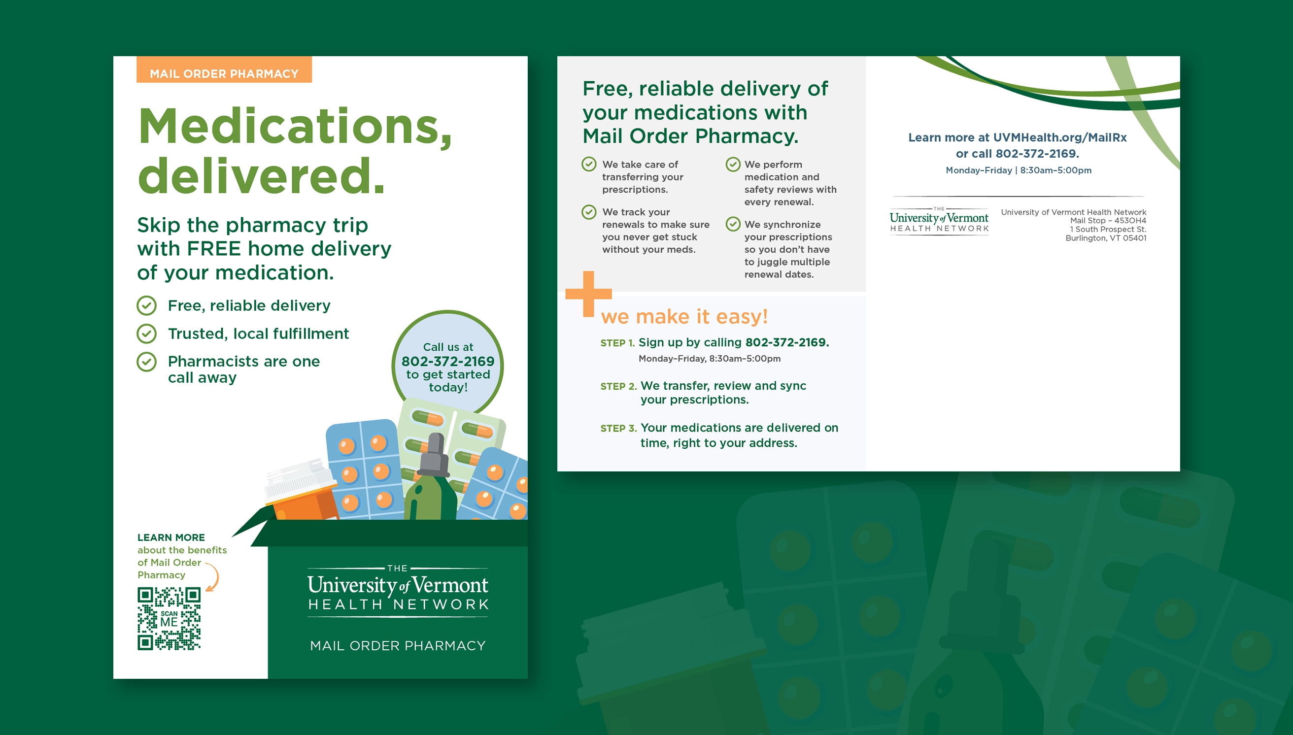 Direct mail for mail order pharmacy