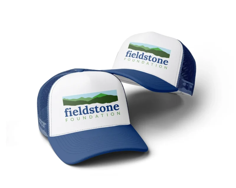 Fieldstone foundation logo on hats