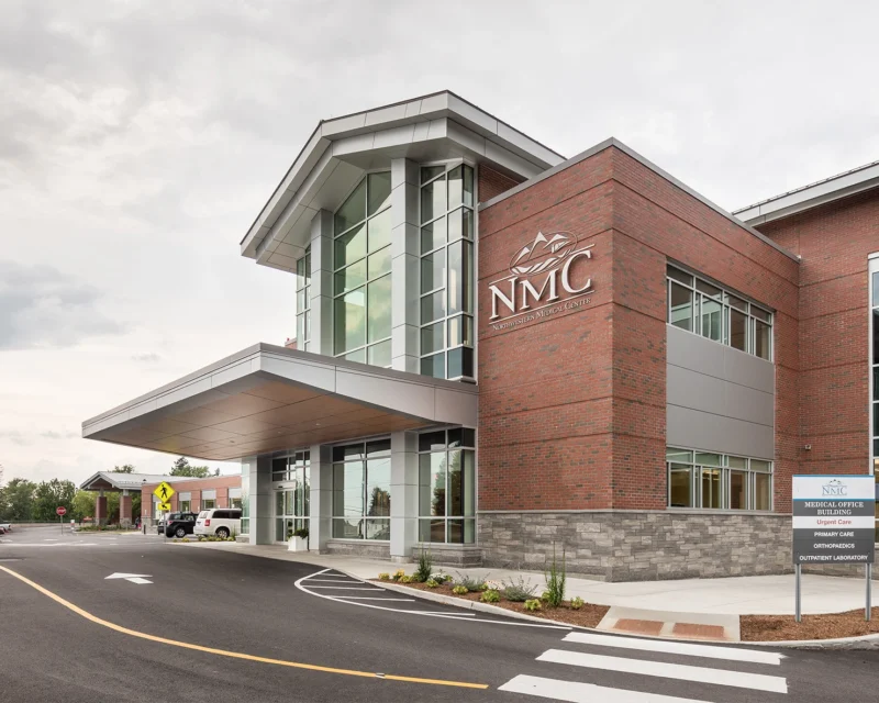 Front of a Northwestern Medical Center building