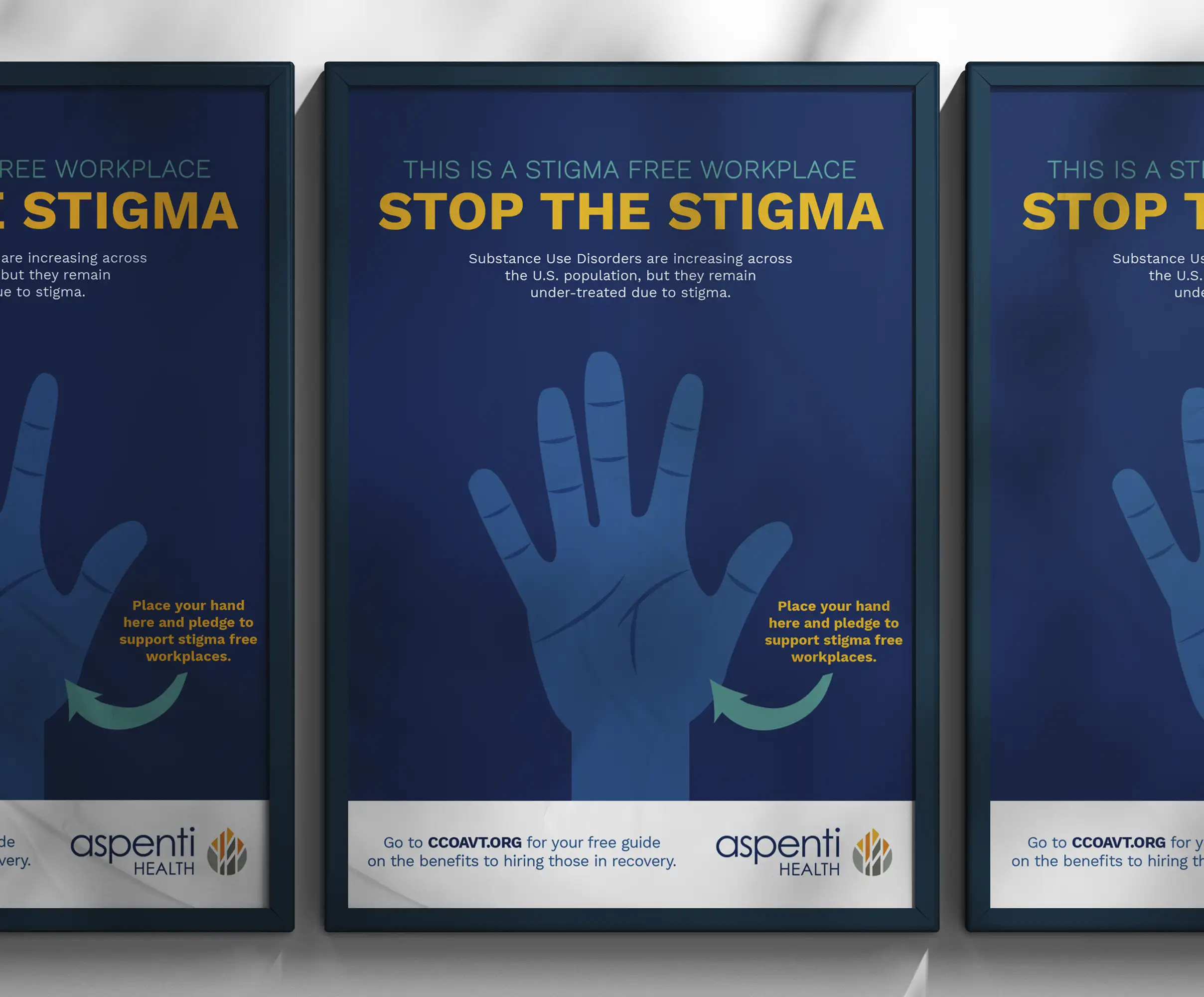 Image of a poster for Aspenti Health ad